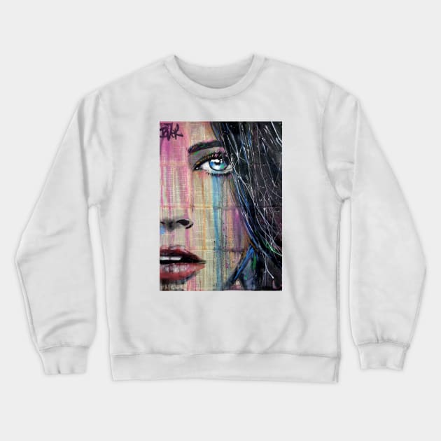 Fahrenheit Crewneck Sweatshirt by Loui Jover 